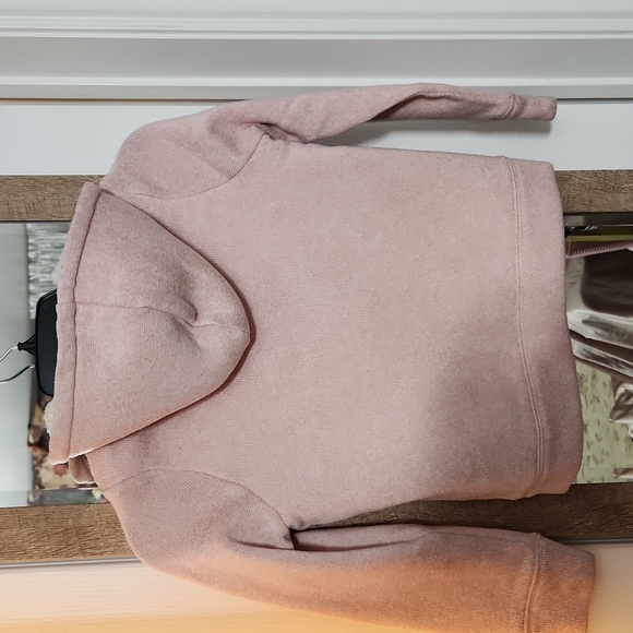 Sweater Hoodie zippered Pink Medium 7/8 Girls - Picture 7 of 15